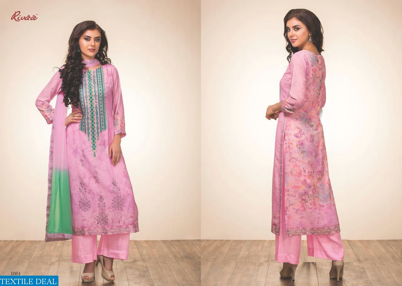 Rivaa Shabnam-11 Wholesale Casual Ethnic Suits